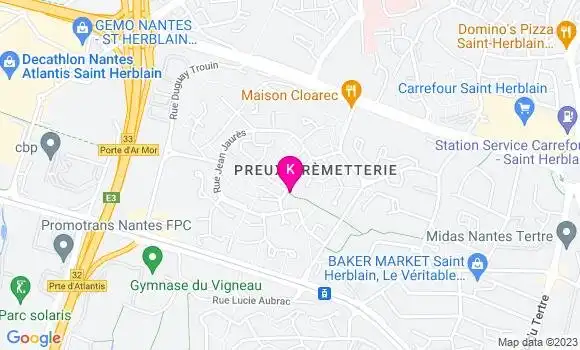 Localisation Charlotte Hadjez