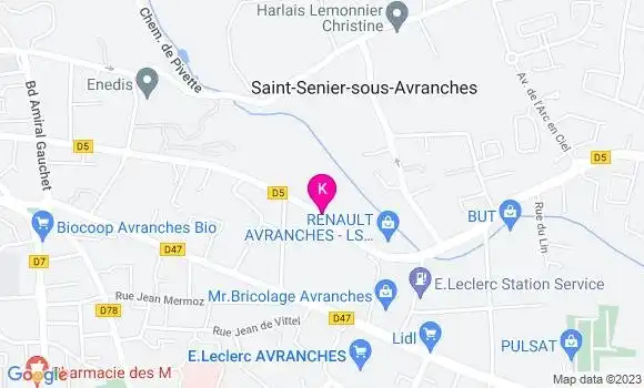 Localisation Delphine Mary