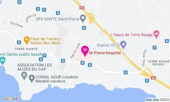 Localisation Isabelle Pioger
