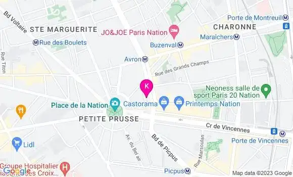 Localisation Laura Joly
