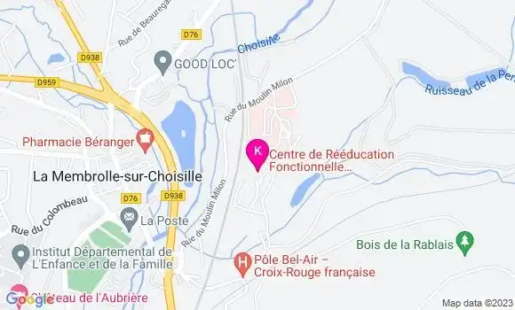 Localisation Melissa Marchais