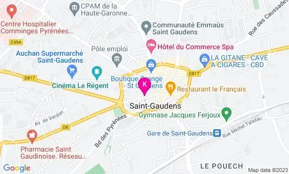 Localisation Marion Paradol