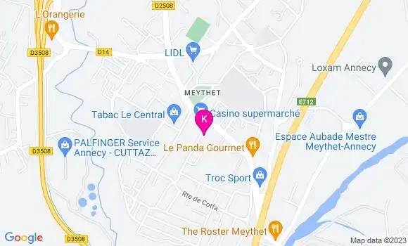 Localisation Celine Guers