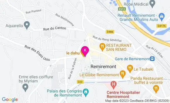 Localisation Eve Helene Gehin