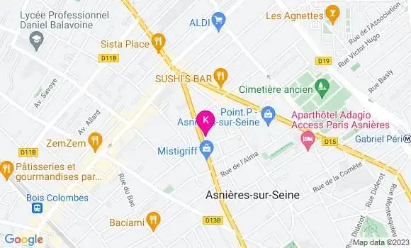 Localisation Renaud Bourgeois