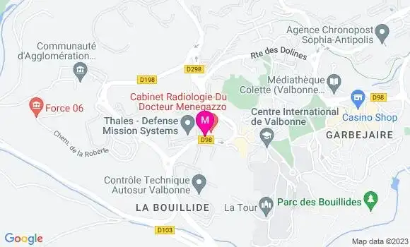 Localisation Franck Ridel