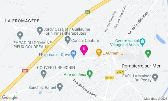 Localisation Ysatis Molliere