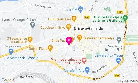 Localisation Kevin Davalan