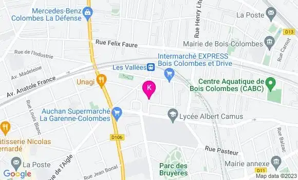 Localisation Eric Voyez