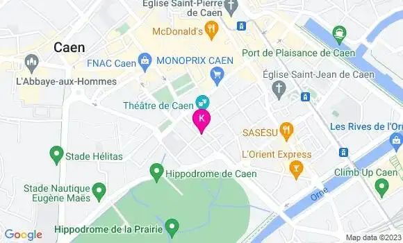 Localisation Sophie Pin