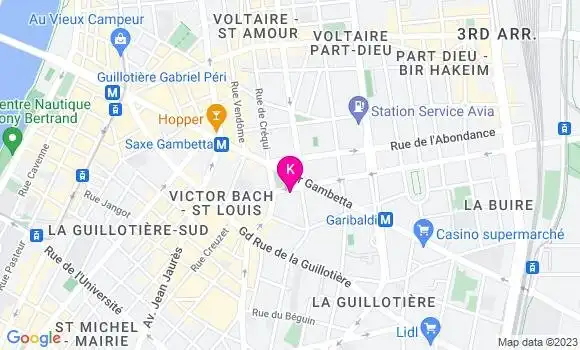 Localisation Maude Grignac