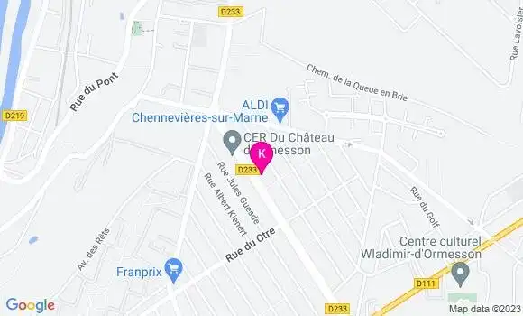 Localisation Julie Dage
