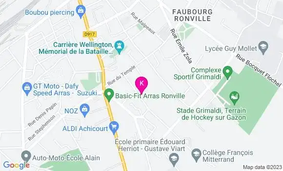 Localisation Jean Paul Duflos