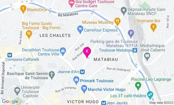 Localisation Vincent Labrousse