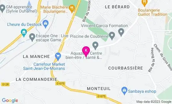 Localisation Bastien Bertrand