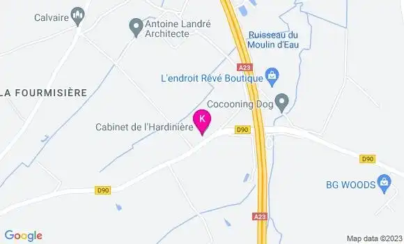 Localisation Magalie Delecluse