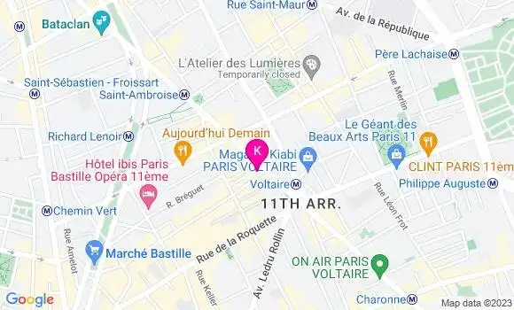 Localisation Doriane Couratier