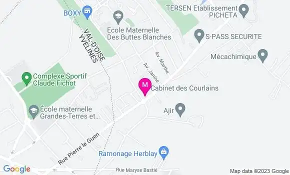 Localisation Martin Fauconnet