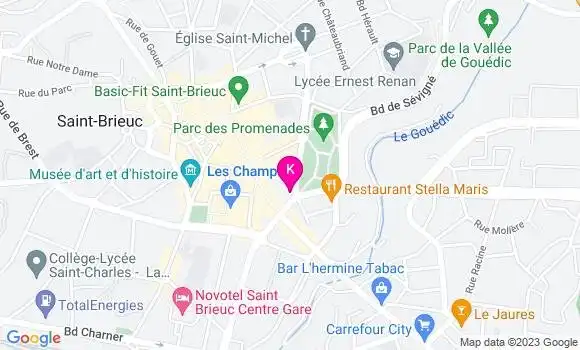 Localisation Louisette Huby