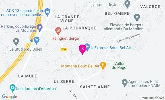 Localisation Elodie Balme
