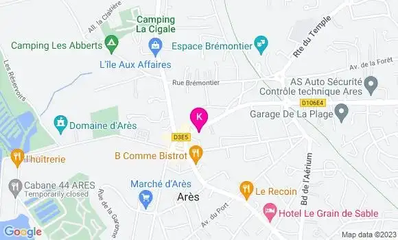 Localisation Adele Epron