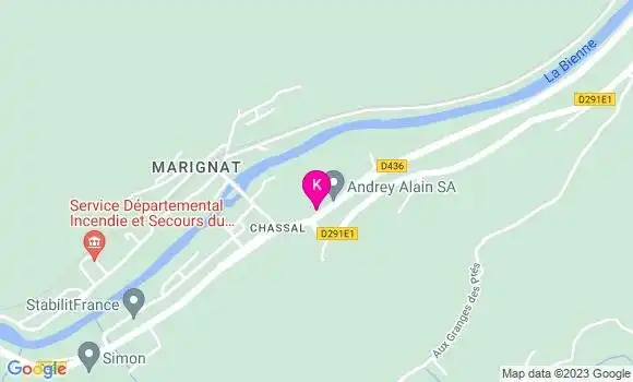 Localisation Marion Mermet