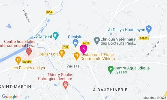 Localisation Cassandre Mary