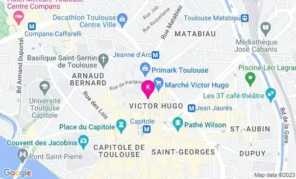 Localisation Jean Baptiste Tournier