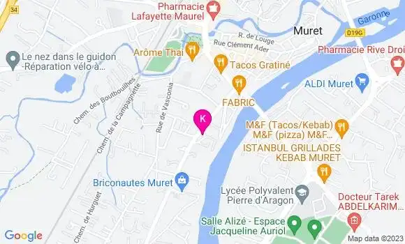 Localisation Etienne Raymond