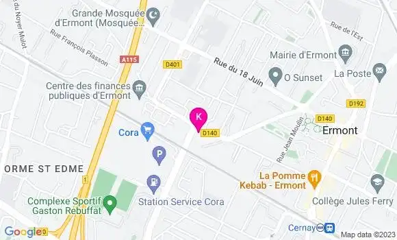 Localisation Denys Simon