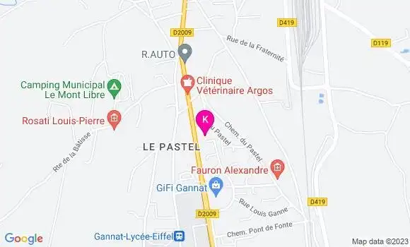 Localisation Cyril Perichon
