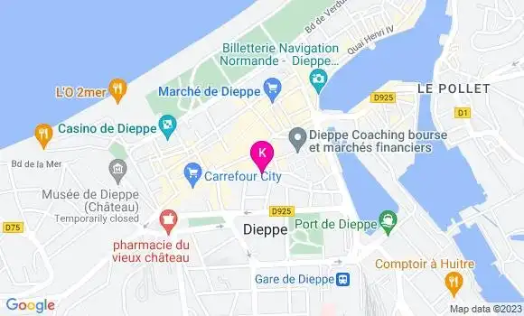 Localisation Frederic Desjardins