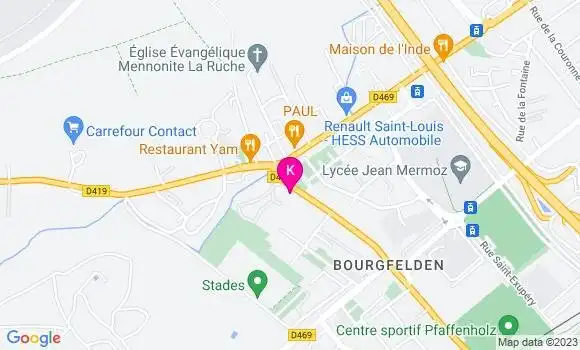 Localisation Thibaut Guidantoni