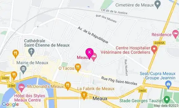 Localisation Cindy De Oliveira