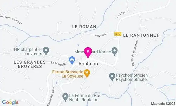 Localisation Bastien Granjon