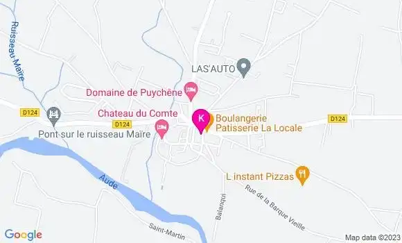 Localisation Alban Daude