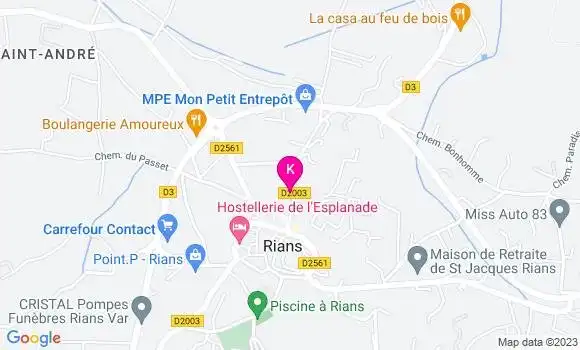 Localisation Elodie Hebrard