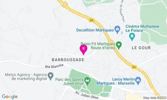 Localisation Bernadette Rodriguez