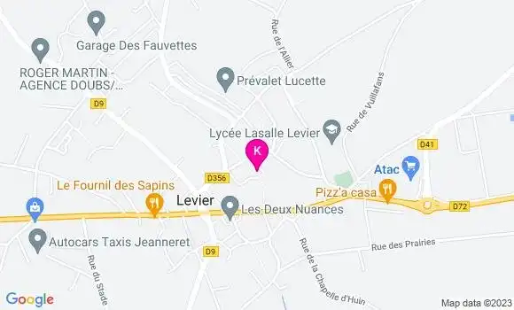 Localisation Olivia Moulin