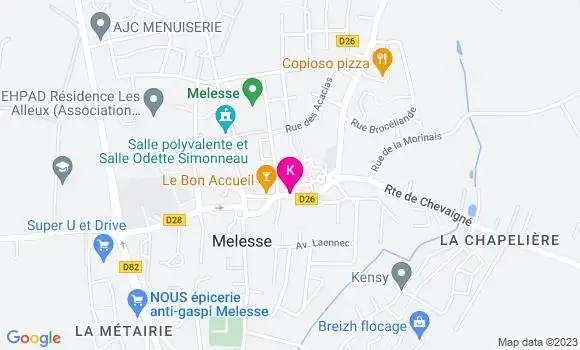 Localisation Antoine Chollet