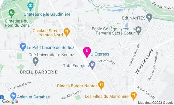 Localisation Stan Carrier
