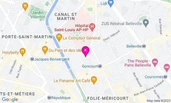 Localisation Benjamin Manceau