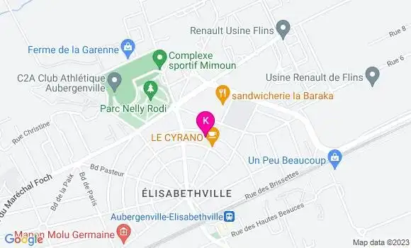 Localisation Myriam Armand