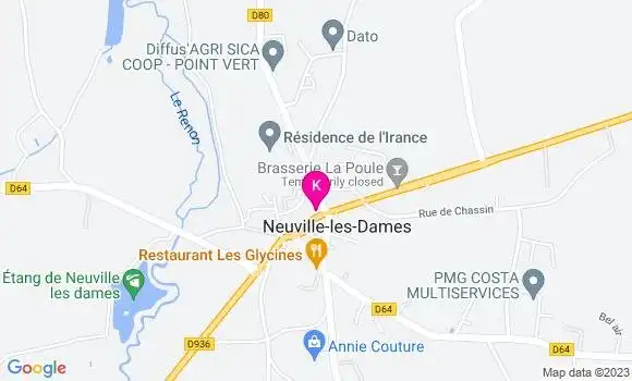 Localisation Nadege Canard