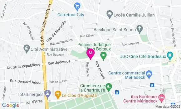 Localisation Armande Toutain