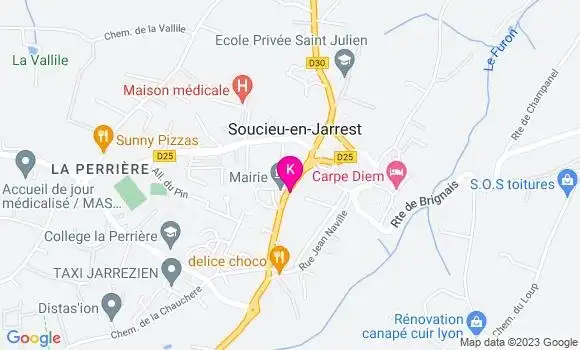 Localisation Romain Douare