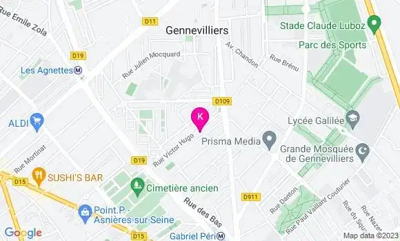 Localisation Cyril Salmon