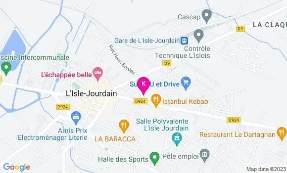 Localisation Ugo Paras
