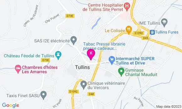 Localisation Emeline Laffond
