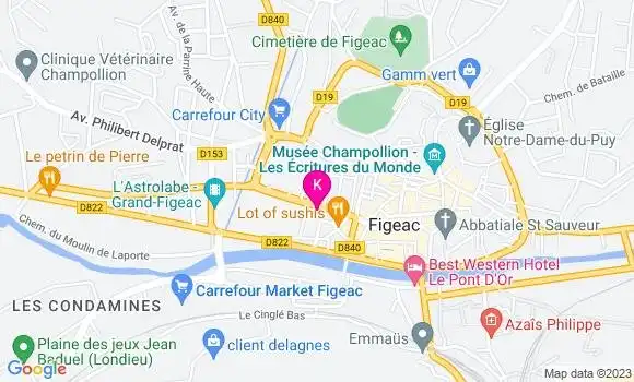 Localisation Pierre Forcade